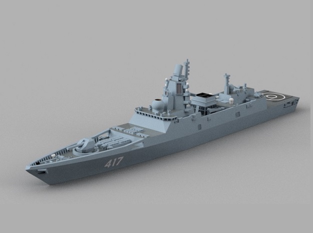 1/900 RFS Admiral Gorshkov-class frigate in Smooth Fine Detail Plastic