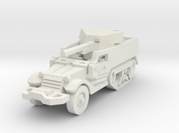 T48 gun motor carriage in White Natural Versatile Plastic
