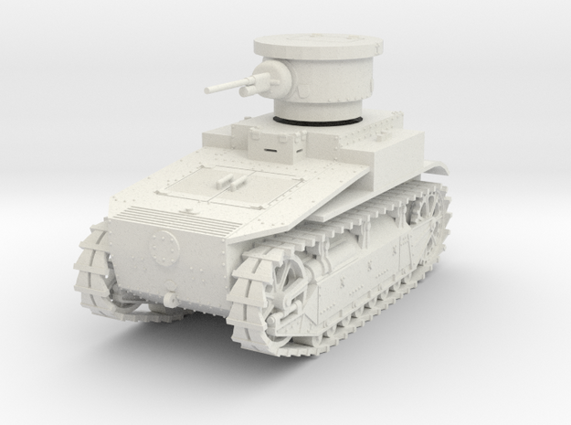PV19 T1E2 Light Tank (1/48) in White Natural Versatile Plastic