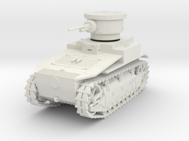 PV19A T1E2 Light Tank (28mm) in White Natural Versatile Plastic