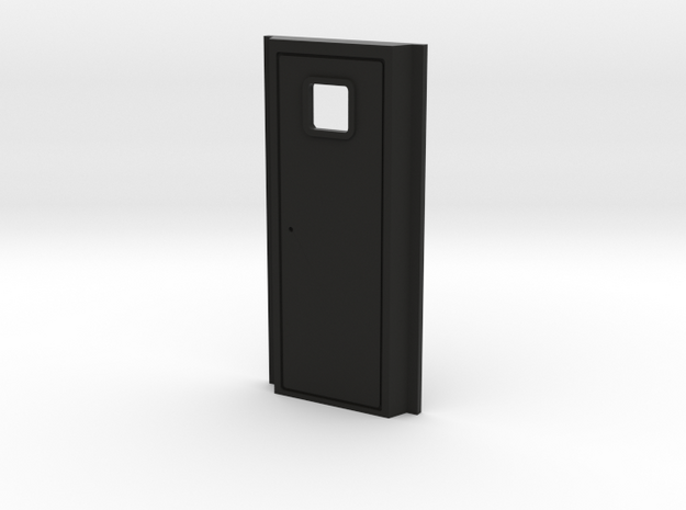 Rivarossi FM C-Liner Rear Door Insert in Black Natural Versatile Plastic