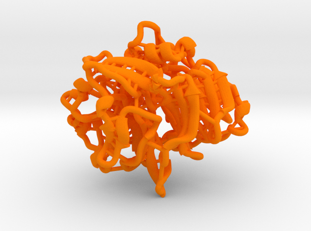 8 Olivia John XoxF in Orange Processed Versatile Plastic