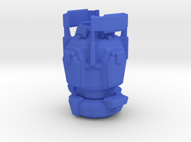 1/144 Terran Proxy Drop Pod Entry Mode in Blue Processed Versatile Plastic