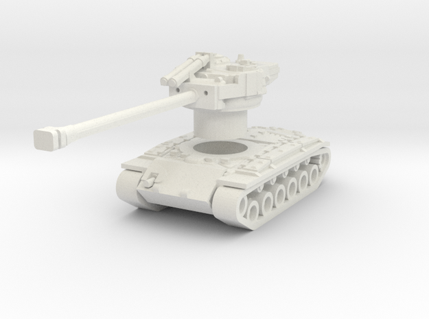 Superpershing with Rotatable turret in White Natural Versatile Plastic