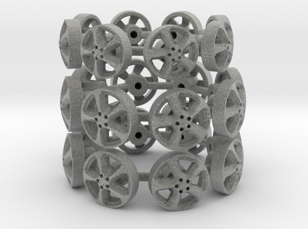 1:43 Scale model wheels