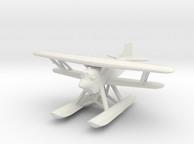 Curtiss F6C 'Hawk' (with floats) in White Natural Versatile Plastic: 1:200
