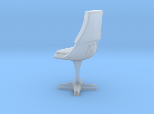 TOS Burke Bridge Chair Ver. 2 1:72 in Smoothest Fine Detail Plastic