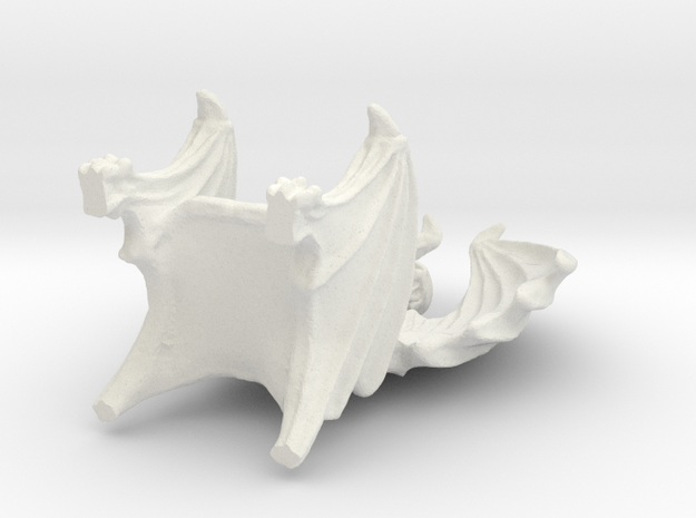 Vampire Throne 1 in White Natural Versatile Plastic