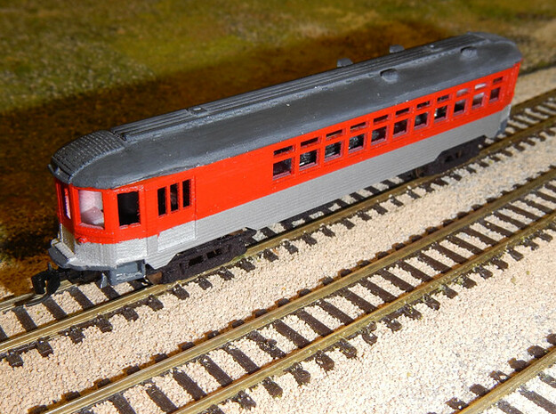 CNSM 251 Silverliner Combine in Smooth Fine Detail Plastic