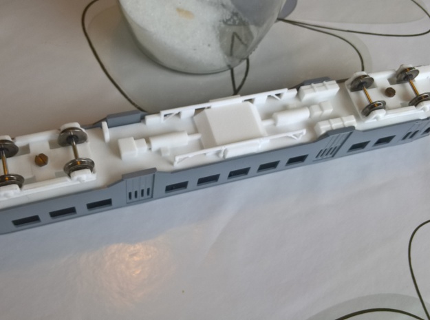 Chassis AR45 SNCB in White Natural Versatile Plastic