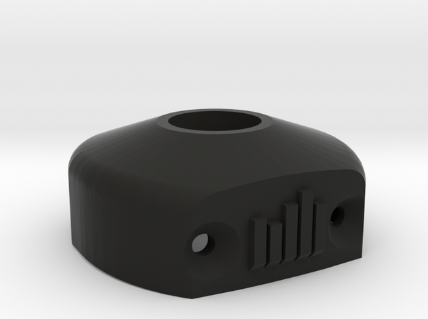 DX9 Antenna Cover in Black Natural Versatile Plastic