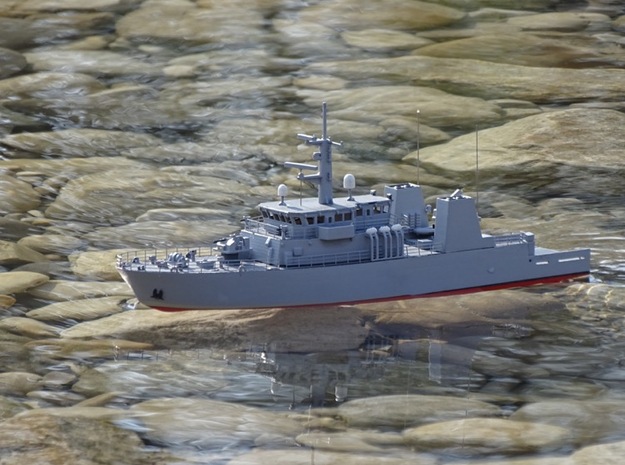 HMCS Kingston, Details 2 of 2 (1:200, RC) in Clear Ultra Fine Detail Plastic