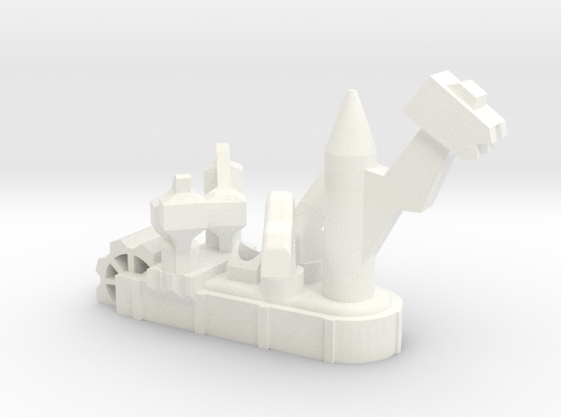 Fantasy Fleet Crusher in White Processed Versatile Plastic
