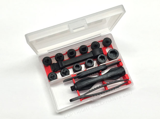 NT Cutter PD-300P Tool Organizing Inserts in Red Processed Versatile Plastic