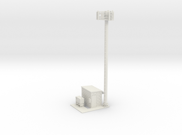 Cell Tower Site 1-87 HO Scale