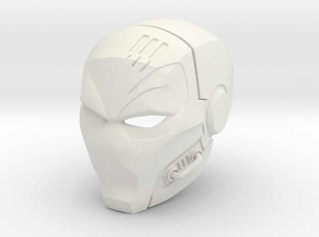 Deathstroke- The Terminator helmet in White Natural Versatile Plastic