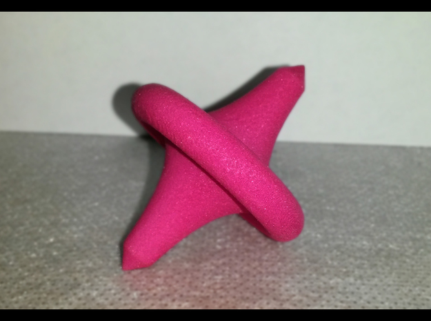 Spin Top in Pink Processed Versatile Plastic