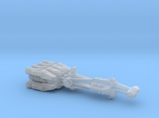 Rebellious Spaceship, 1:4000 in Smoothest Fine Detail Plastic