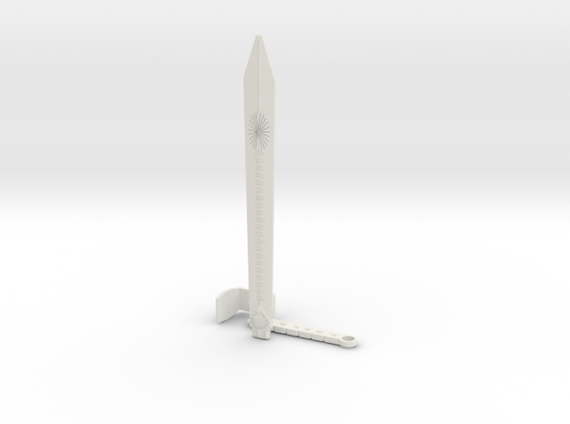 Dai Sword in White Natural Versatile Plastic