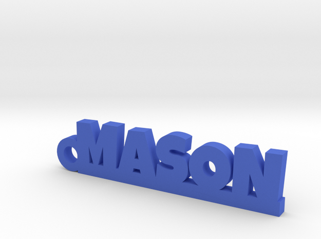 MASON Keychain Lucky in Blue Processed Versatile Plastic