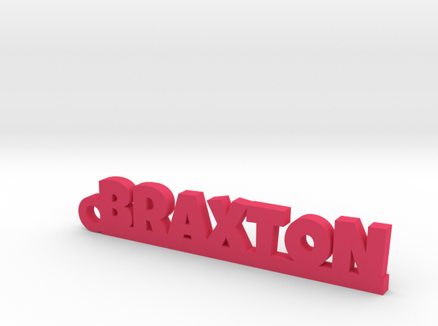 BRAXTON Keychain Lucky in Pink Processed Versatile Plastic