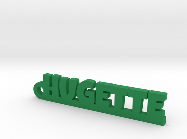HUGETTE Keychain Lucky in Green Processed Versatile Plastic