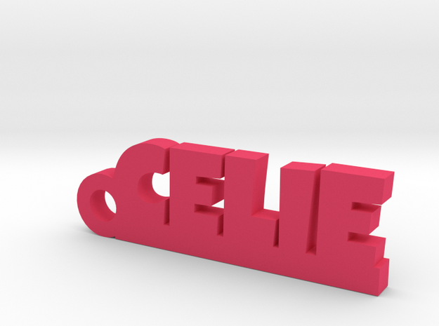 CELIE Keychain Lucky in Pink Processed Versatile Plastic