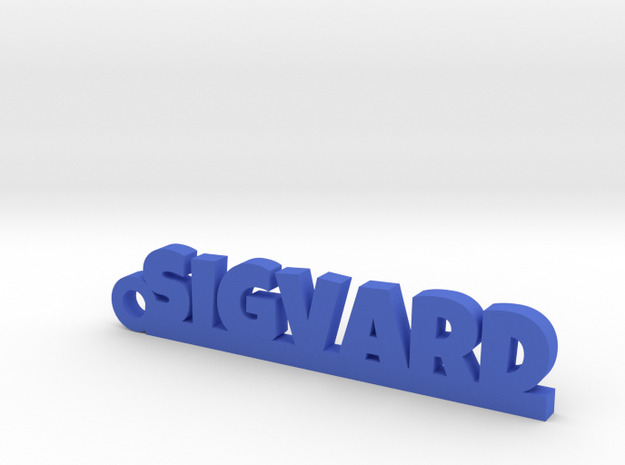 SIGVARD Keychain Lucky in Blue Processed Versatile Plastic