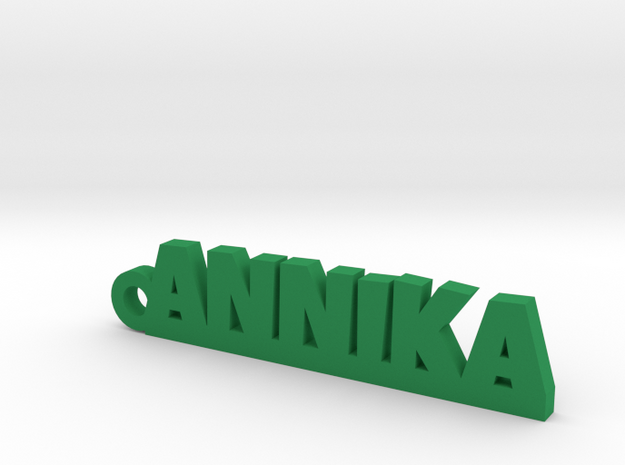 ANNIKA Keychain Lucky in Green Processed Versatile Plastic