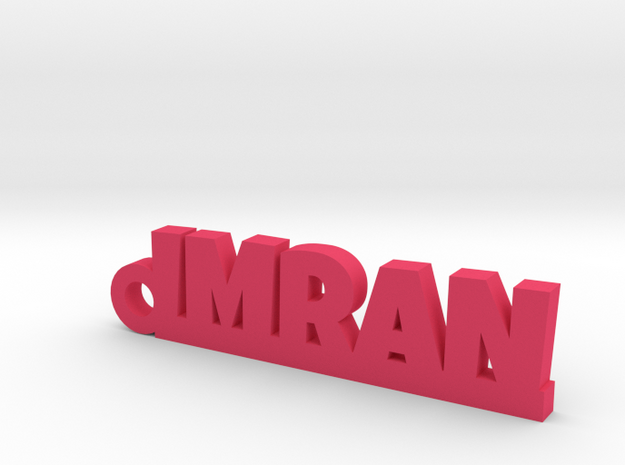 IMRAN Keychain Lucky in Pink Processed Versatile Plastic