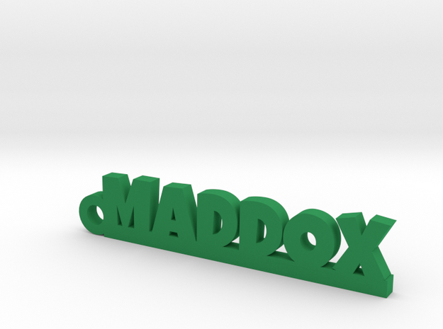 MADDOX Keychain Lucky in Green Processed Versatile Plastic