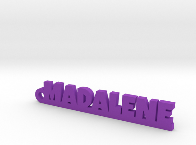 MADALENE Keychain Lucky in Purple Processed Versatile Plastic