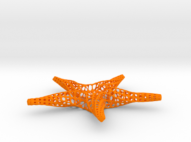 Estrellalinda in Orange Processed Versatile Plastic