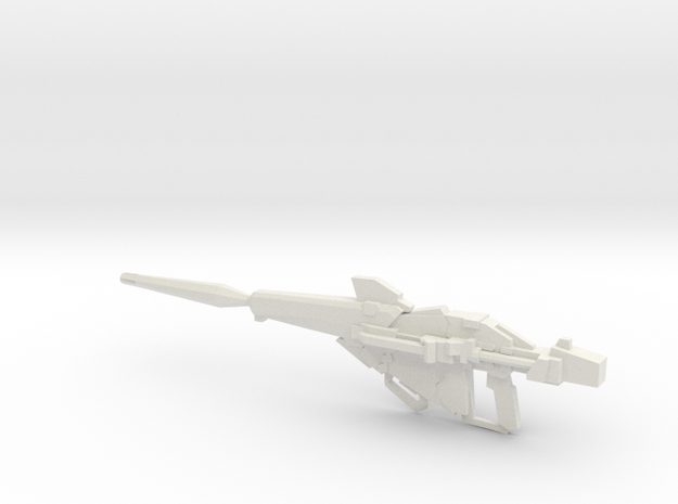 RX-0 Unicorn Gundam Beam Magnum 1-144 in White Natural Versatile Plastic