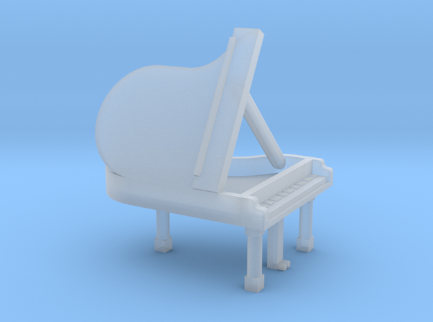 N Scale Grand Piano (Open) in Tan Fine Detail Plastic