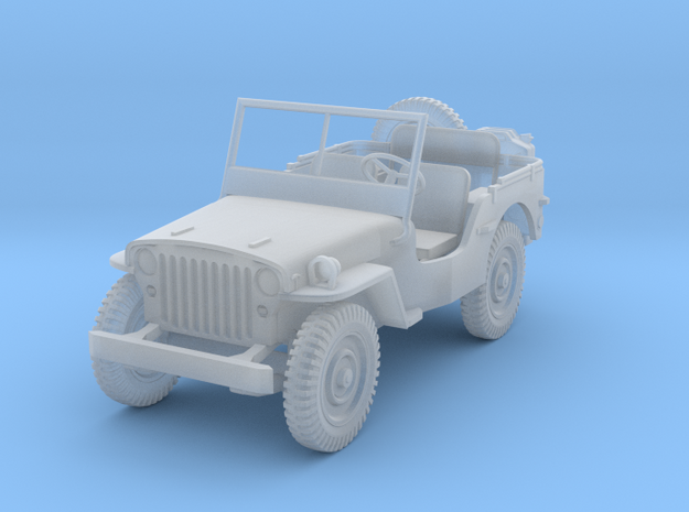 Jeep-scale1:64 in Tan Fine Detail Plastic