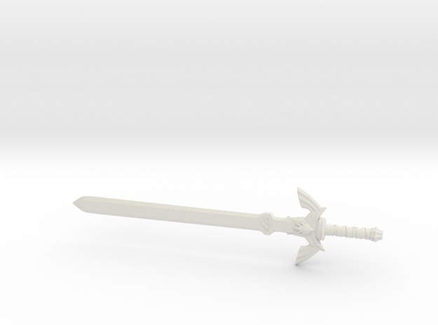 Master Sword in White Natural Versatile Plastic
