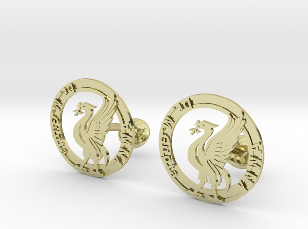 Liverbird the icon of Liverpool in 18k Gold