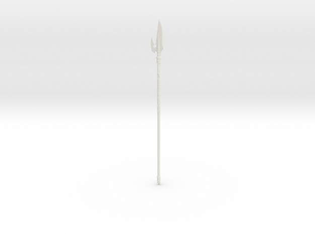 "BotW" Soldier's Spear in White Natural Versatile Plastic: 1:12