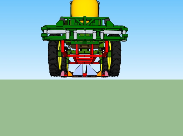 JD Field Sprayer - Extended Boom in Smooth Fine Detail Plastic