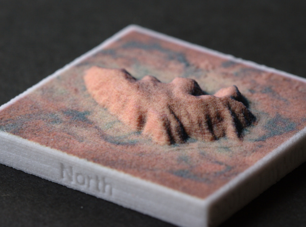 Uluru/Ayers Rock, Australia, 1:100000 Explorer in Full Color Sandstone