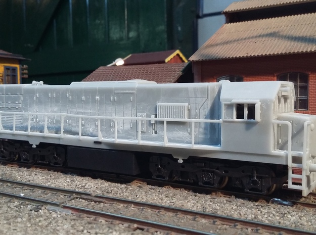 EMD GM GT 22 CU Locomotive in Tan Fine Detail Plastic