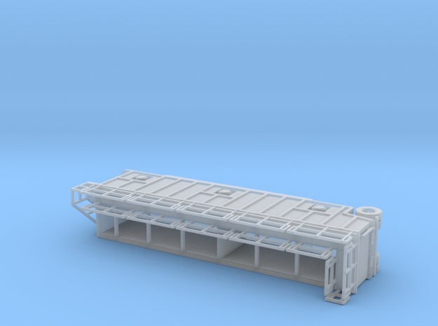 N scale 1/160 Frac Tank 21,000 gal Open Top  in Smooth Fine Detail Plastic