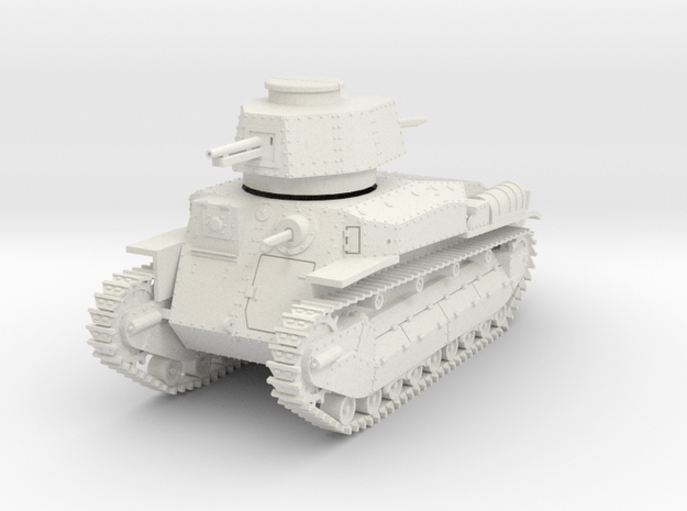 PV24A Type 89B Medium Tank (28mm) in White Natural Versatile Plastic