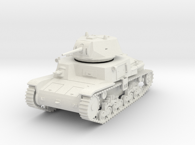 PV41 M13/40 Medium Tank (1/48) in White Natural Versatile Plastic