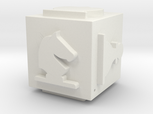 Cube Set-01 (repaired) in White Natural Versatile Plastic