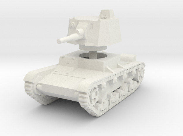 1/144 A-39 (T-26 based SPG project) in White Natural Versatile Plastic