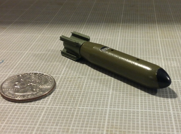 Mk 65 Quickstrike Mine 1:48 in Tan Fine Detail Plastic