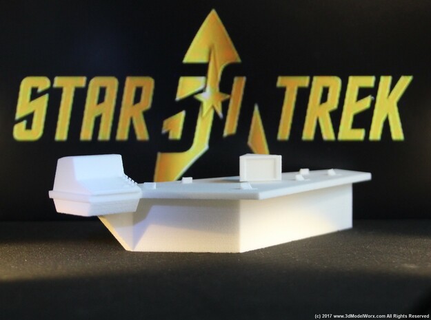 Conference Table (Star Trek Classic) in White Natural Versatile Plastic: 1:30