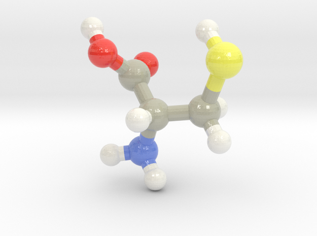 Cysteine (C) in Glossy Full Color Sandstone